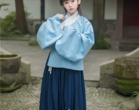 兰若庭原创茕茕白兔设计传统日常汉服女明制袄...