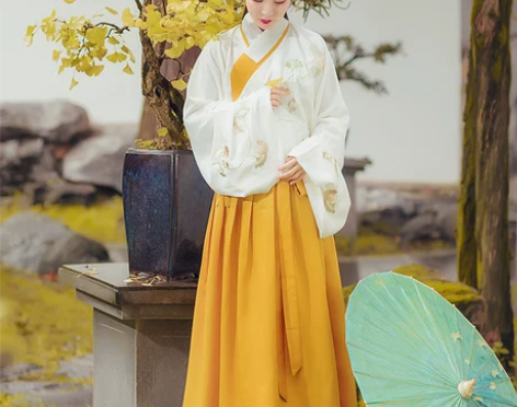 都城南庄汉服 叶知秋 明制绣花汉服学生汉服...