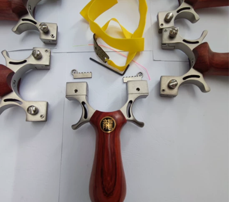 全新304不锈钢实木高质量，弹弓，免绑户外...