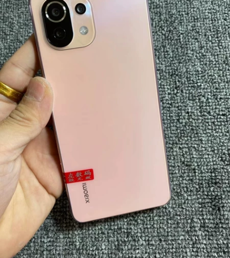 小米11青春版粉色8+256GB版本，骁龙...