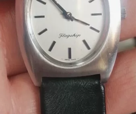 古董瑞士浪琴男士超薄酒桶型机械腕表，尺寸3...