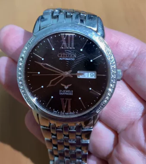 日本购回的西铁城8200系列男士手表，机械...