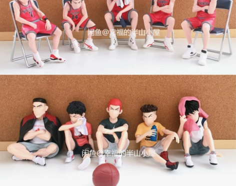 特价包邮特灌篮高手5款潮牌坐姿GK椅子樱木...