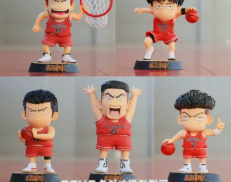 手办日本灌篮高手超大Q版樱木花道流川枫三井...