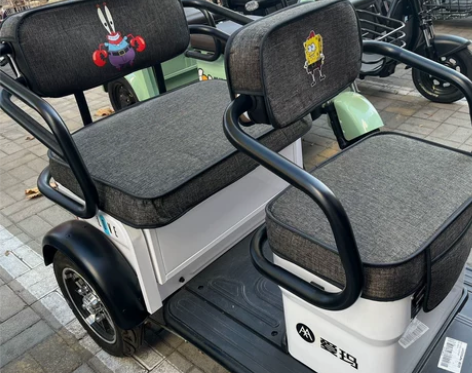 ?电动车 爱玛乐维乐酷雅迪C6乐享版电动三...