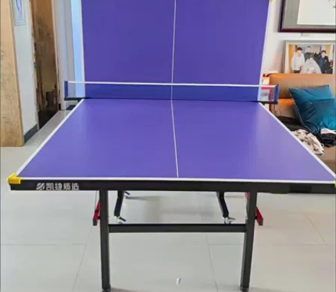 急出！乒乓球桌双鱼乒乓球台室内家用国标可折...