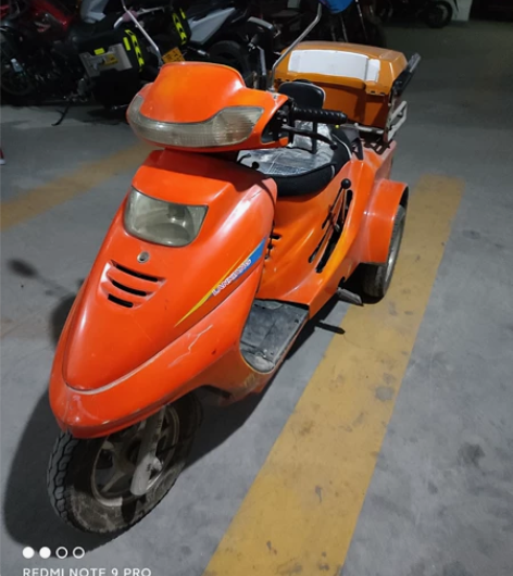 宗申110发动机正三轮摩托车，老年人残疾人...