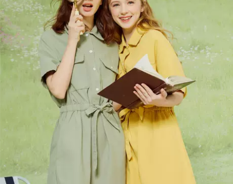 美特斯邦威连衣裙女2020新款夏季都市收腰...