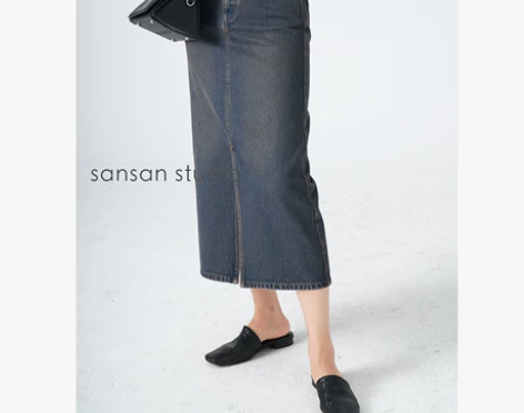 短裙半身裙sansan studio 高奢...