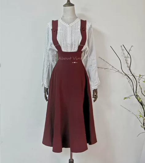 在售|vintage复古日系文艺风套装重工...