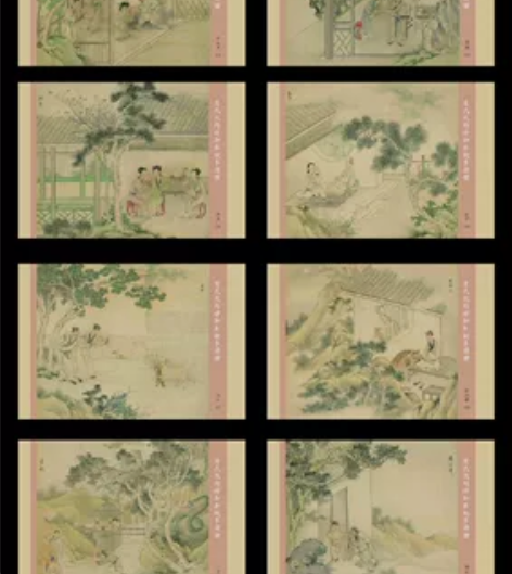 【明信片】2021年清代改琦绘中国古典文学...