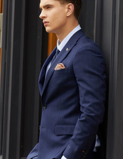 西装套装西装张若昀报喜鸟2020男商务休闲...