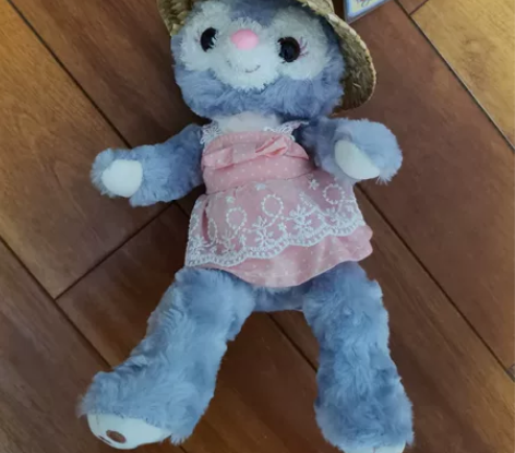 草帽星黛露带耳朵45cm带吊牌全新，特价处...