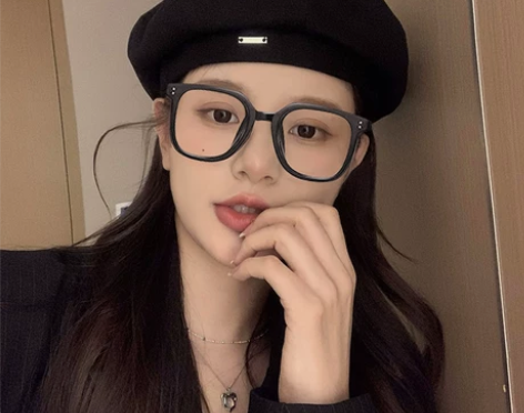 黑色贝雷帽女秋冬季ins网红画家帽女生日系...