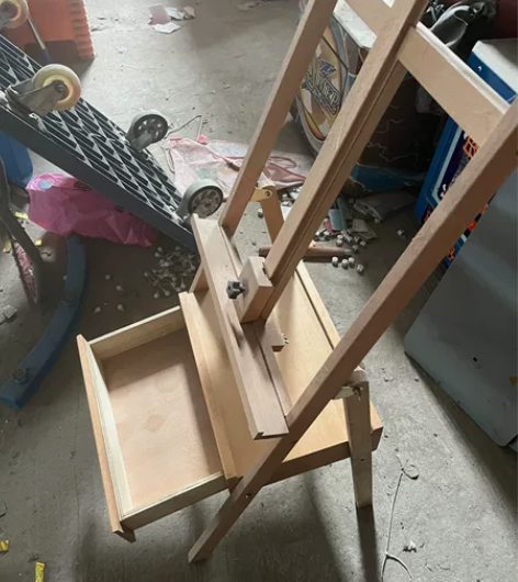 写真画架带抽屉、一共5个！不包邮、限自提！...