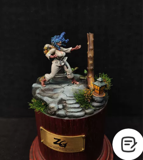 Kingdom death女空手道成品涂装...