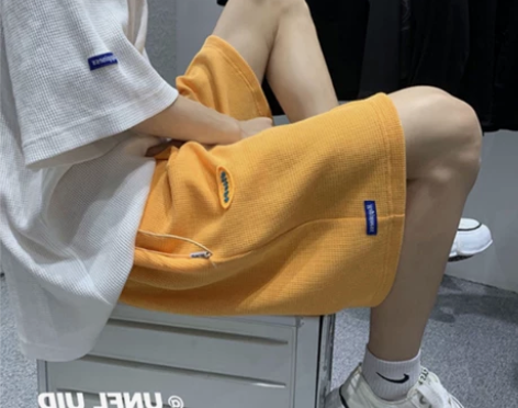 抽绳运动短裤女夏季薄款大码梨型身材宽松显瘦...