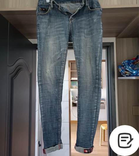 牛仔裤全场8元一条 都是姐姐穿的  都是L...