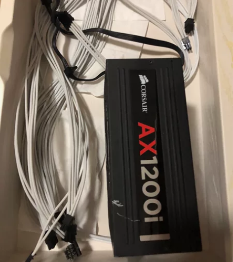 海盗船AX1200I配一套模组线 无拆无修...