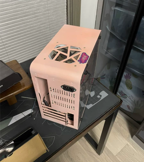 金河田matx机箱，itx主板可以上标准a...