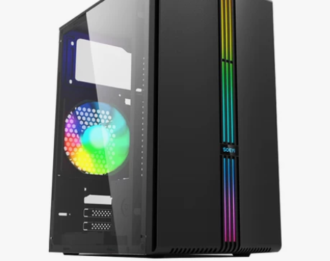 电脑机箱 电脑机箱matx组装台式机min...