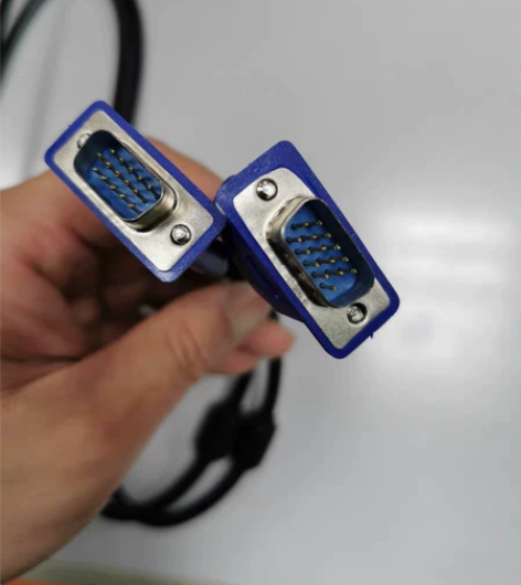 包邮高清视频线vga/VGA线电脑显示器电...