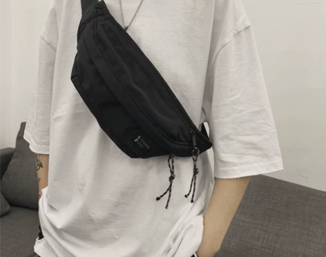 胸包男韩版ins潮牌运动学生单肩包休闲工装...