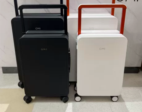 OMI欧米新品行李箱万向轮中置宽拉杆登机高...
