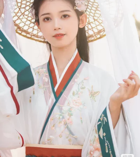 汉尚华莲晋制汉服晋襦魏晋风南巷清风 九成新...