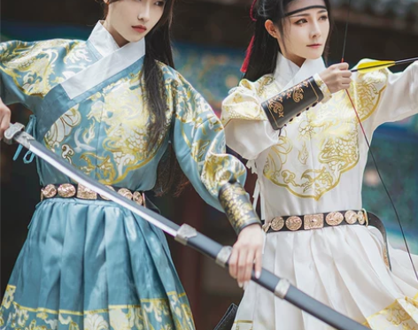 急出 瑞龙吟丨如梦霓裳原创情侣装汉服男女妆...