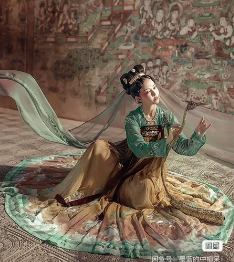 都城南庄汉服 无妄海 齐胸襦裙敦煌重色绣花...