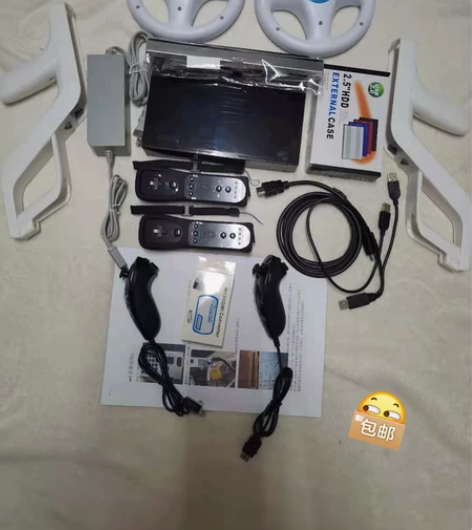 wii体感游戏机NGC，99新，运动跳舞赛...