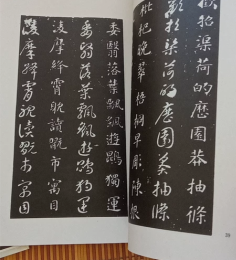 毛笔书法老字帖，颜氏家庙碑，真草千字文碑，...