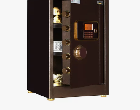 虎霸牌保险柜60CM家用指纹小型保险箱办公...