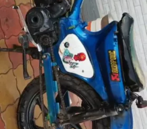 改装复古摩托车！便宜卖机器宗申的！除了机器...