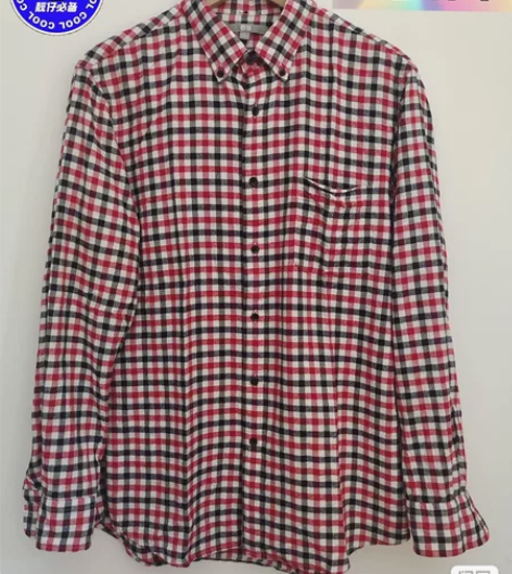 优衣库男衬衫秋冬厚款，L码，几乎全新 感兴...