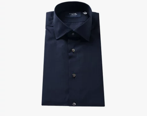 衬衫衬衣镰仓衬衫长袖男 修身版 大八领 纯...