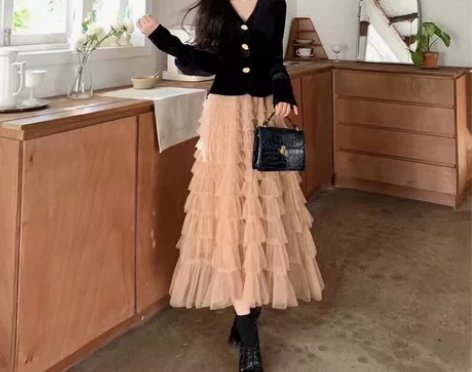 今年超级火的法式裙到货啦～ m-4xl 9...