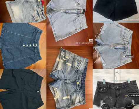 包邮出闲置：半身裙牛仔短裤，码数看图有备注...
