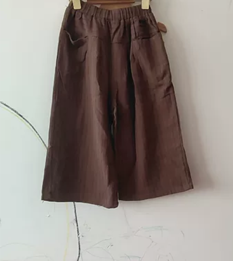 全新 阿布 棉麻裤 120码 裤长60 腰...