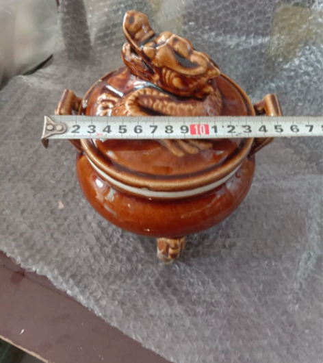 七八十年代香薰炉，乡村一线收的民俗物件 高...