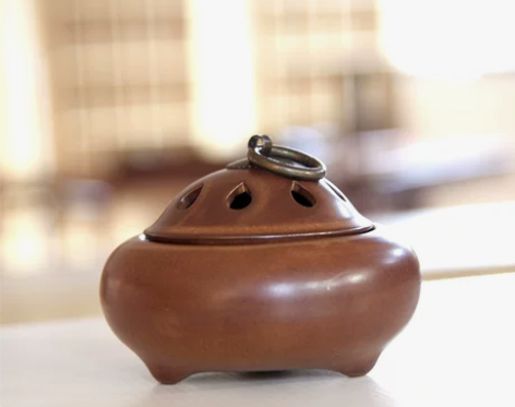 普云 复古三足盘香炉 陶瓷卧香炉盘香塔香家...