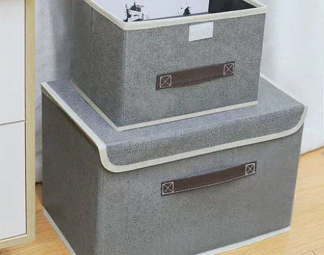 【全新包邮】布艺收纳箱抽屉式衣服收纳盒筐家...