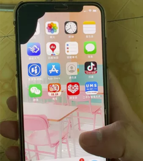 iPhonex 黑色 64G 美版黑解 屏...