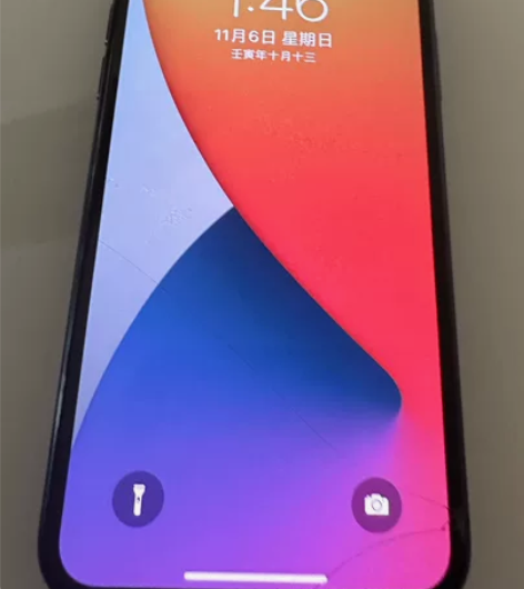 iPhoneX 自用款64g 深空灰 感兴...