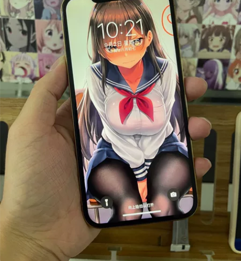 苹果12Promax 256G 海蓝色 双...