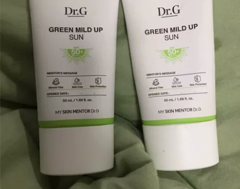 两瓶 全新 Dr.G/蒂迩肌 柔润防晒霜5...