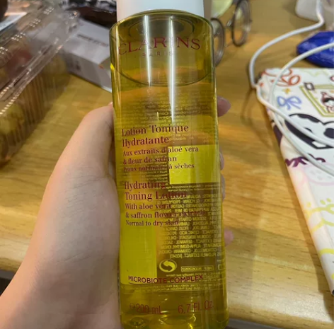 娇韵诗黄水温和化妆水200ml 持久补水保...