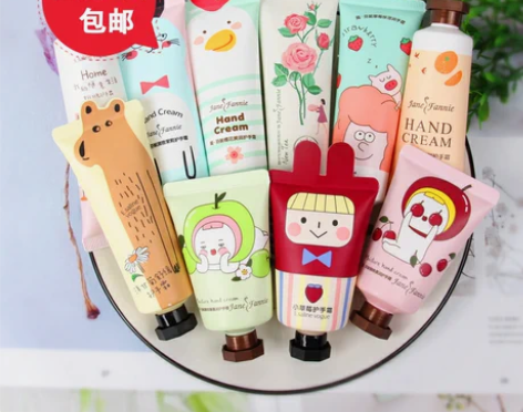 手霜手部可爱护手霜卡通学生滋润嫩白补水保湿...