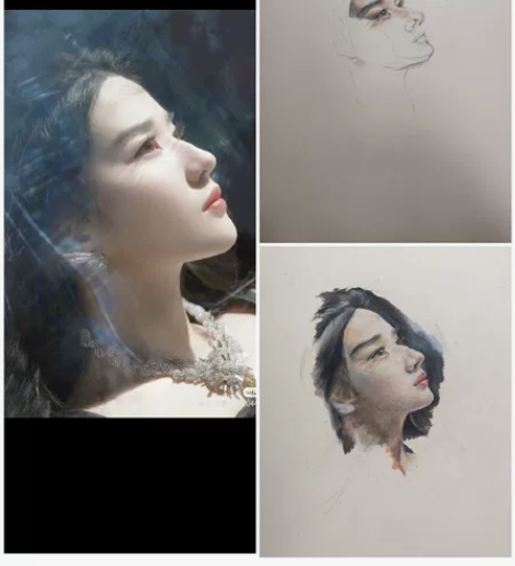 画像定制彩铅人像定制手绘素描头像人物肖像画...